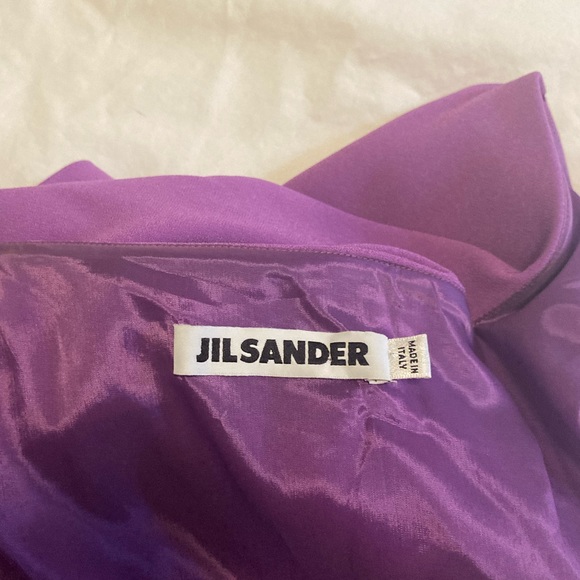 JIL SANDER purple dress size 34 - Picture 4 of 14